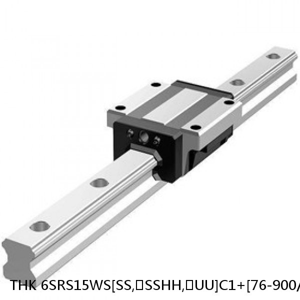 6SRS15WS[SS,​SSHH,​UU]C1+[76-900/1]L[H,​P]M THK Miniature Linear Guide Caged Ball SRS Series