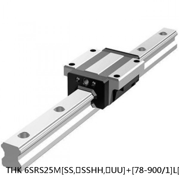 6SRS25M[SS,​SSHH,​UU]+[78-900/1]L[H,​P]M THK Miniature Linear Guide Caged Ball SRS Series