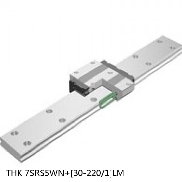 7SRS5WN+[30-220/1]LM THK Miniature Linear Guide Caged Ball SRS Series