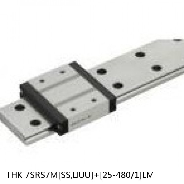 7SRS7M[SS,​UU]+[25-480/1]LM THK Miniature Linear Guide Caged Ball SRS Series