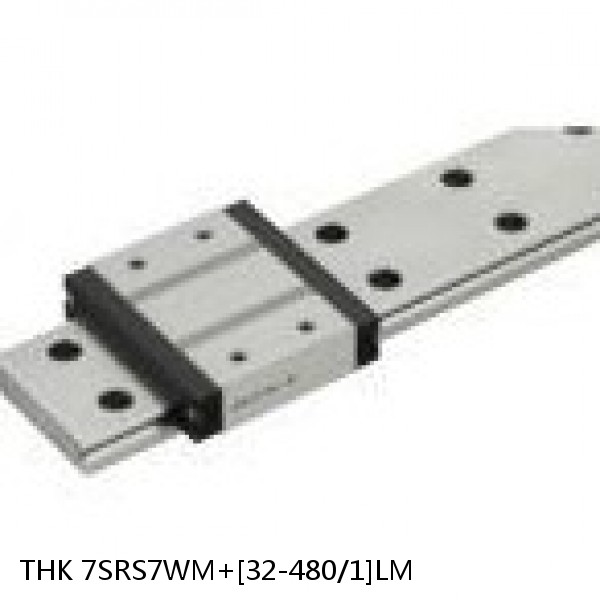7SRS7WM+[32-480/1]LM THK Miniature Linear Guide Caged Ball SRS Series