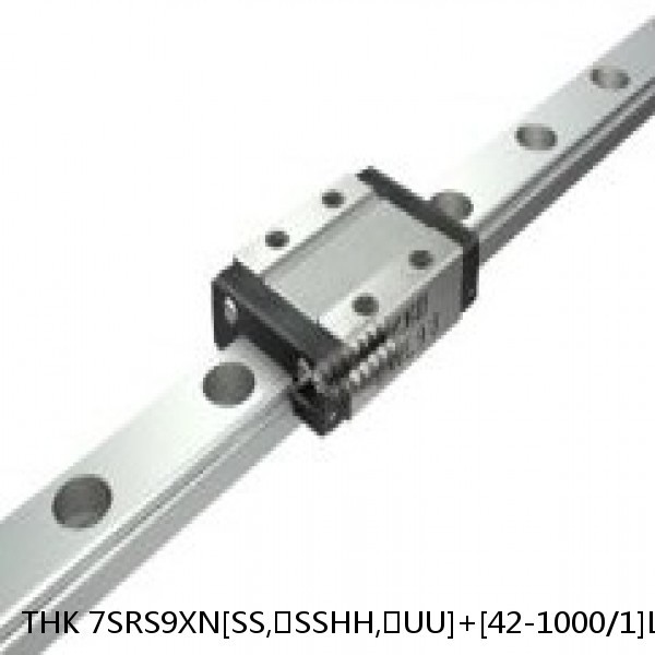 7SRS9XN[SS,​SSHH,​UU]+[42-1000/1]LM THK Miniature Linear Guide Caged Ball SRS Series