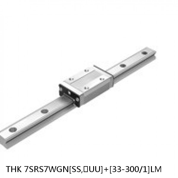 7SRS7WGN[SS,​UU]+[33-300/1]LM THK Miniature Linear Guide Full Ball SRS-G Accuracy and Preload Selectable