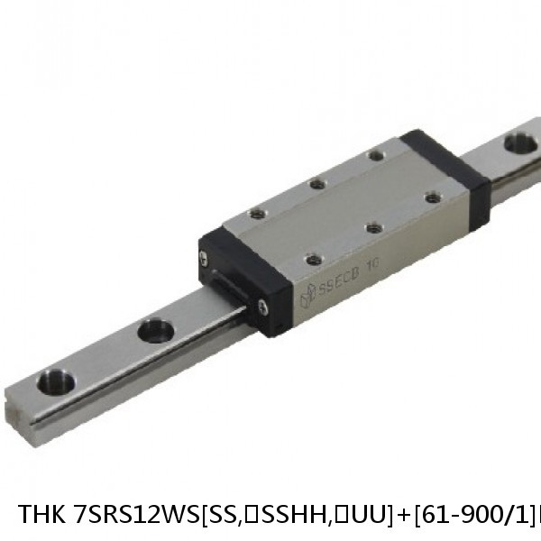 7SRS12WS[SS,​SSHH,​UU]+[61-900/1]L[H,​P]M THK Miniature Linear Guide Caged Ball SRS Series