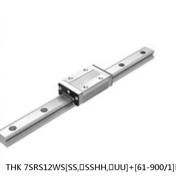 7SRS12WS[SS,​SSHH,​UU]+[61-900/1]LM THK Miniature Linear Guide Caged Ball SRS Series
