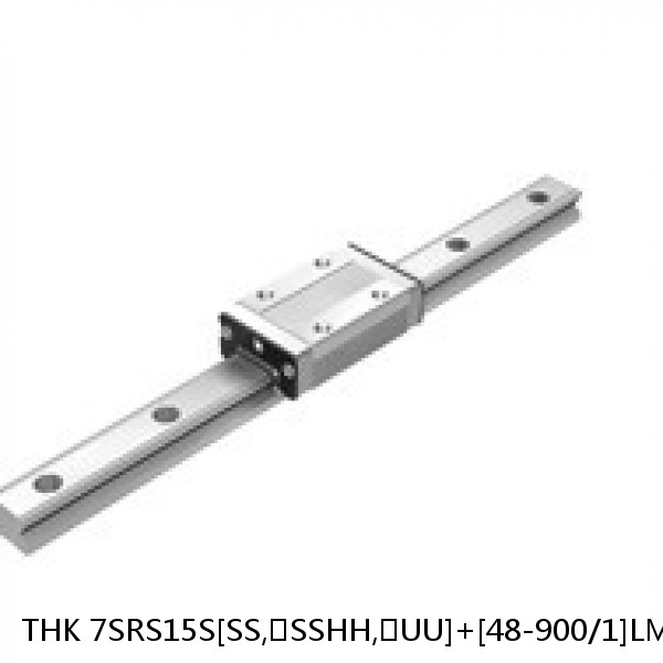 7SRS15S[SS,​SSHH,​UU]+[48-900/1]LM THK Miniature Linear Guide Caged Ball SRS Series