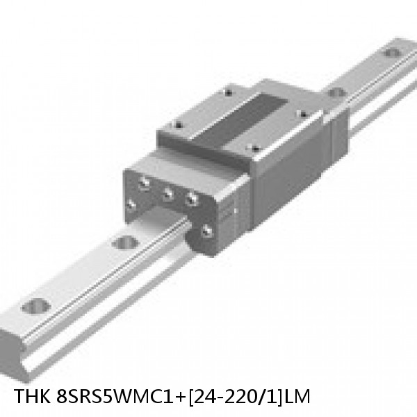 8SRS5WMC1+[24-220/1]LM THK Miniature Linear Guide Caged Ball SRS Series