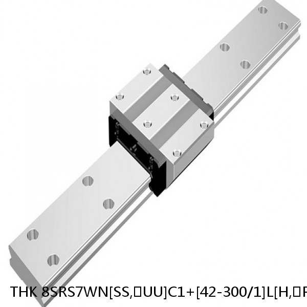 8SRS7WN[SS,​UU]C1+[42-300/1]L[H,​P]M THK Miniature Linear Guide Caged Ball SRS Series