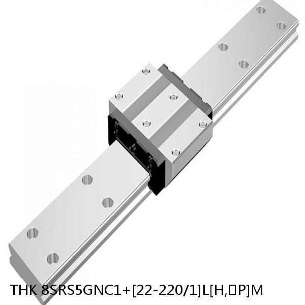 8SRS5GNC1+[22-220/1]L[H,​P]M THK Miniature Linear Guide Full Ball SRS-G Accuracy and Preload Selectable