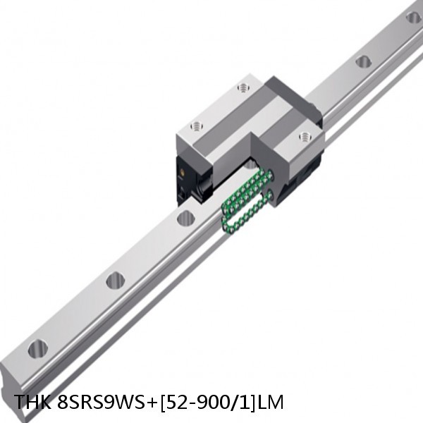 8SRS9WS+[52-900/1]LM THK Miniature Linear Guide Caged Ball SRS Series