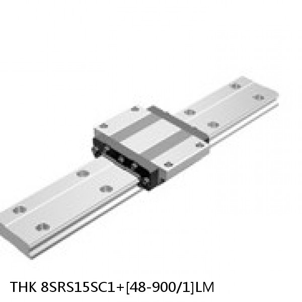 8SRS15SC1+[48-900/1]LM THK Miniature Linear Guide Caged Ball SRS Series