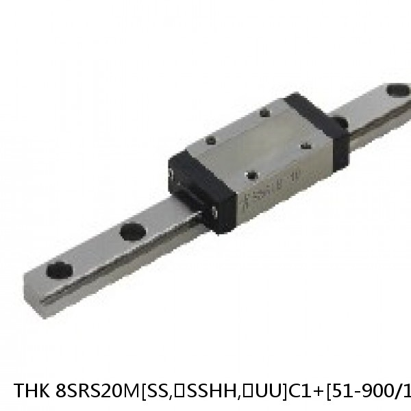 8SRS20M[SS,​SSHH,​UU]C1+[51-900/1]LM THK Miniature Linear Guide Caged Ball SRS Series