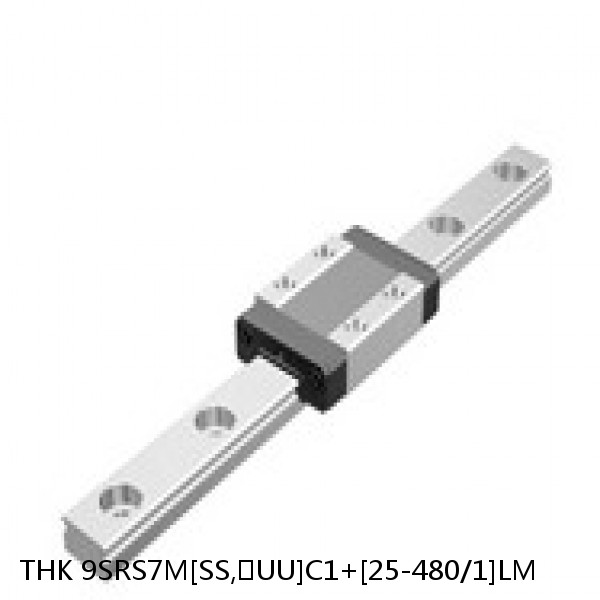 9SRS7M[SS,​UU]C1+[25-480/1]LM THK Miniature Linear Guide Caged Ball SRS Series