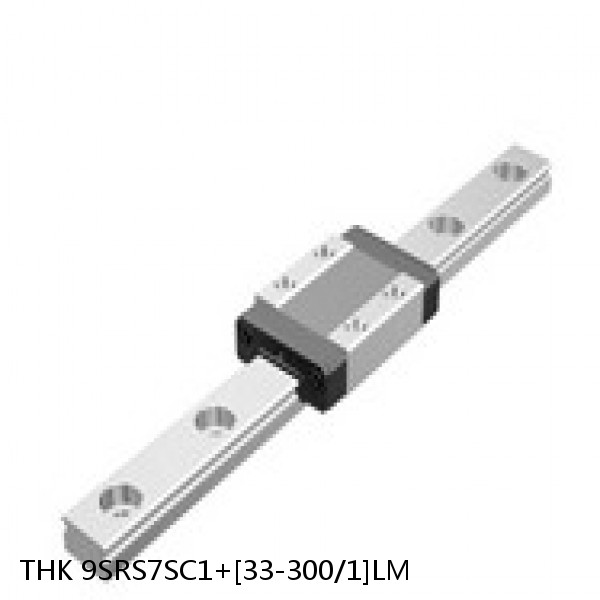 9SRS7SC1+[33-300/1]LM THK Miniature Linear Guide Caged Ball SRS Series