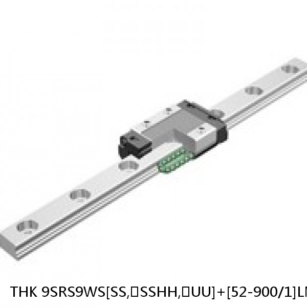 9SRS9WS[SS,​SSHH,​UU]+[52-900/1]LM THK Miniature Linear Guide Caged Ball SRS Series