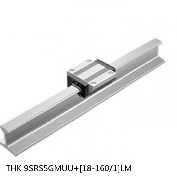 9SRS5GMUU+[18-160/1]LM THK Miniature Linear Guide Full Ball SRS-G Accuracy and Preload Selectable