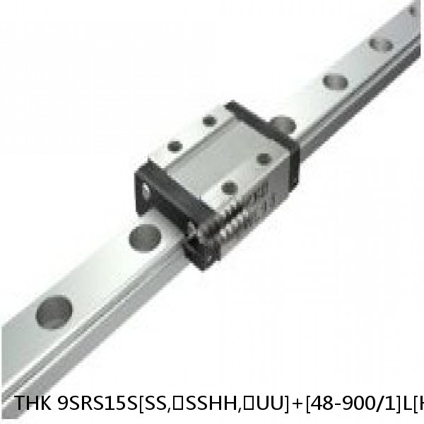 9SRS15S[SS,​SSHH,​UU]+[48-900/1]L[H,​P]M THK Miniature Linear Guide Caged Ball SRS Series