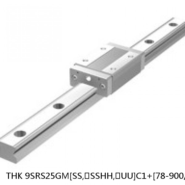 9SRS25GM[SS,​SSHH,​UU]C1+[78-900/1]LM THK Miniature Linear Guide Full Ball SRS-G Accuracy and Preload Selectable