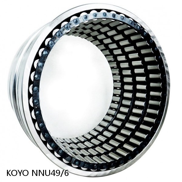 NNU49/6 KOYO Double-row cylindrical roller bearings #1 small image