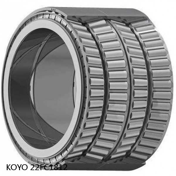 22FC1812 KOYO Four-row cylindrical roller bearings #1 small image