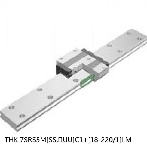 7SRS5M[SS,​UU]C1+[18-220/1]LM THK Miniature Linear Guide Caged Ball SRS Series #1 small image