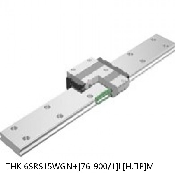 6SRS15WGN+[76-900/1]L[H,​P]M THK Miniature Linear Guide Full Ball SRS-G Accuracy and Preload Selectable #1 small image