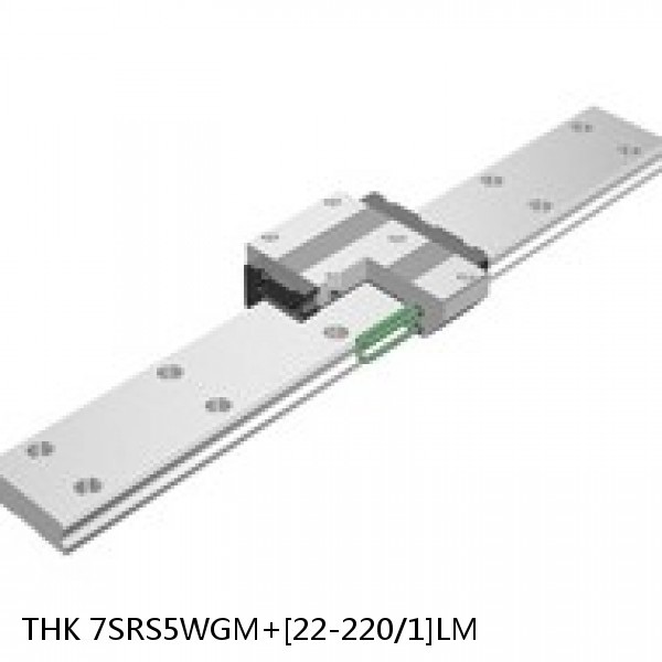 7SRS5WGM+[22-220/1]LM THK Miniature Linear Guide Full Ball SRS-G Accuracy and Preload Selectable #1 small image