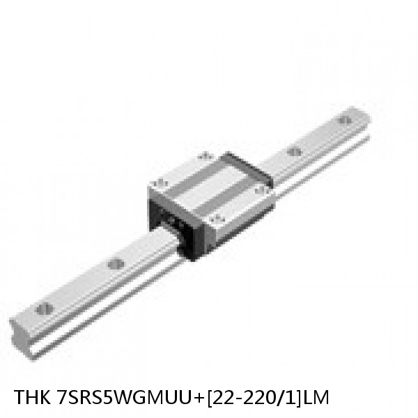 7SRS5WGMUU+[22-220/1]LM THK Miniature Linear Guide Full Ball SRS-G Accuracy and Preload Selectable #1 small image