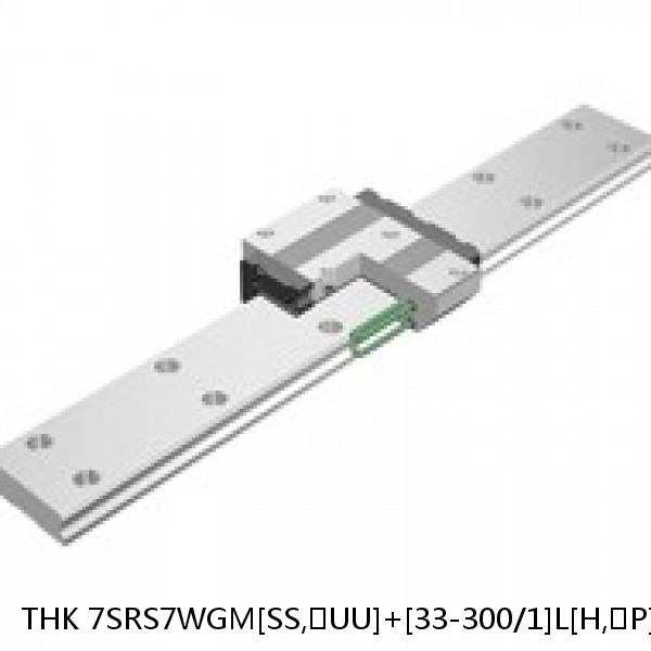 7SRS7WGM[SS,​UU]+[33-300/1]L[H,​P]M THK Miniature Linear Guide Full Ball SRS-G Accuracy and Preload Selectable