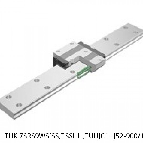 7SRS9WS[SS,​SSHH,​UU]C1+[52-900/1]LM THK Miniature Linear Guide Caged Ball SRS Series #1 small image