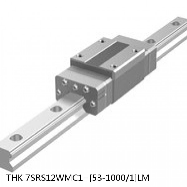 7SRS12WMC1+[53-1000/1]LM THK Miniature Linear Guide Caged Ball SRS Series