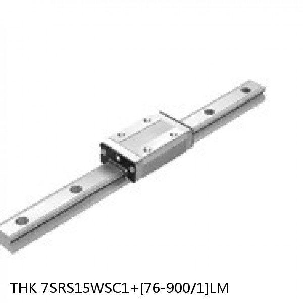 7SRS15WSC1+[76-900/1]LM THK Miniature Linear Guide Caged Ball SRS Series