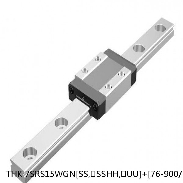 7SRS15WGN[SS,​SSHH,​UU]+[76-900/1]LM THK Miniature Linear Guide Full Ball SRS-G Accuracy and Preload Selectable