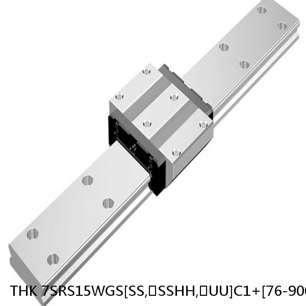 7SRS15WGS[SS,​SSHH,​UU]C1+[76-900/1]LM THK Miniature Linear Guide Full Ball SRS-G Accuracy and Preload Selectable