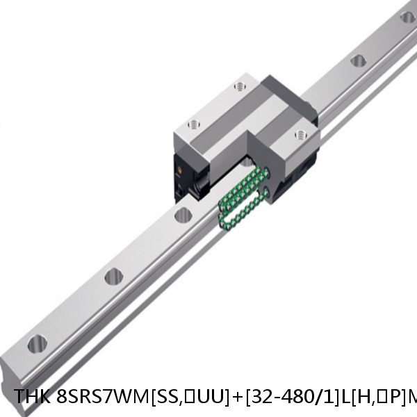 8SRS7WM[SS,​UU]+[32-480/1]L[H,​P]M THK Miniature Linear Guide Caged Ball SRS Series