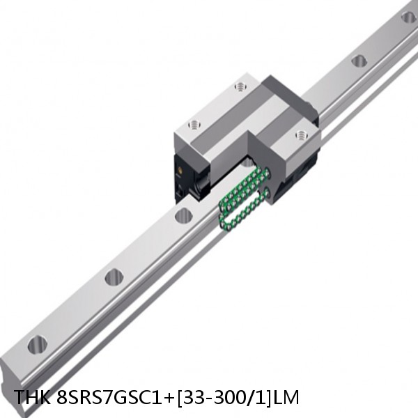 8SRS7GSC1+[33-300/1]LM THK Miniature Linear Guide Full Ball SRS-G Accuracy and Preload Selectable