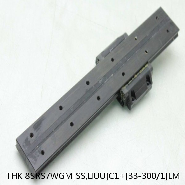 8SRS7WGM[SS,​UU]C1+[33-300/1]LM THK Miniature Linear Guide Full Ball SRS-G Accuracy and Preload Selectable