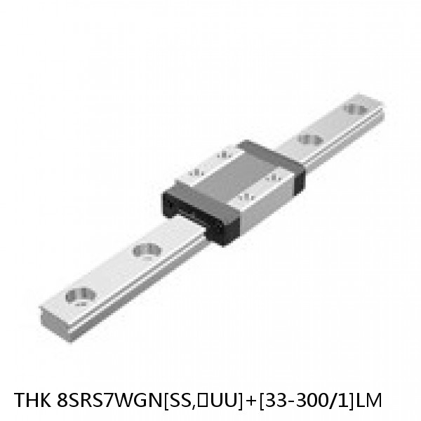 8SRS7WGN[SS,​UU]+[33-300/1]LM THK Miniature Linear Guide Full Ball SRS-G Accuracy and Preload Selectable