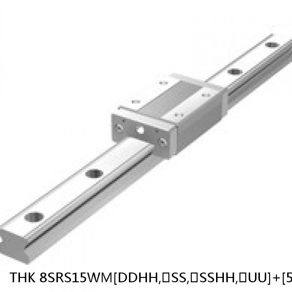 8SRS15WM[DDHH,​SS,​SSHH,​UU]+[57-1000/1]LM THK Miniature Linear Guide Caged Ball SRS Series