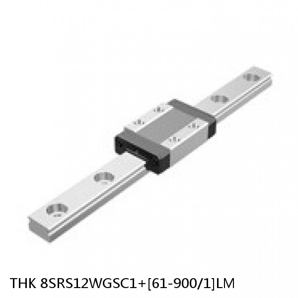 8SRS12WGSC1+[61-900/1]LM THK Miniature Linear Guide Full Ball SRS-G Accuracy and Preload Selectable