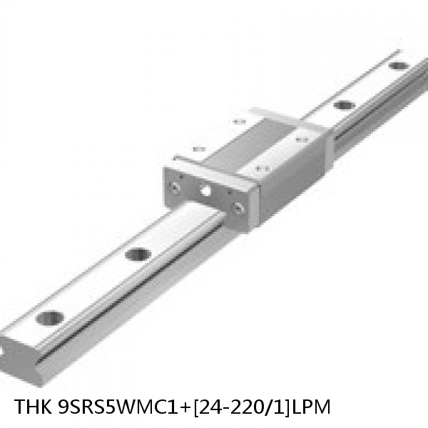 9SRS5WMC1+[24-220/1]LPM THK Miniature Linear Guide Caged Ball SRS Series #1 small image