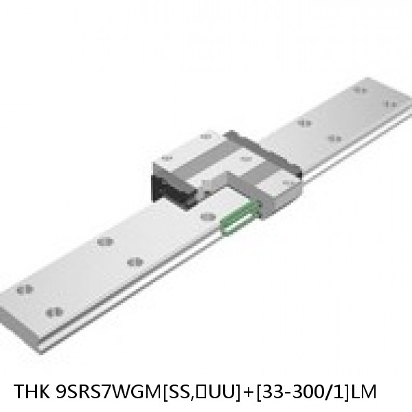 9SRS7WGM[SS,​UU]+[33-300/1]LM THK Miniature Linear Guide Full Ball SRS-G Accuracy and Preload Selectable