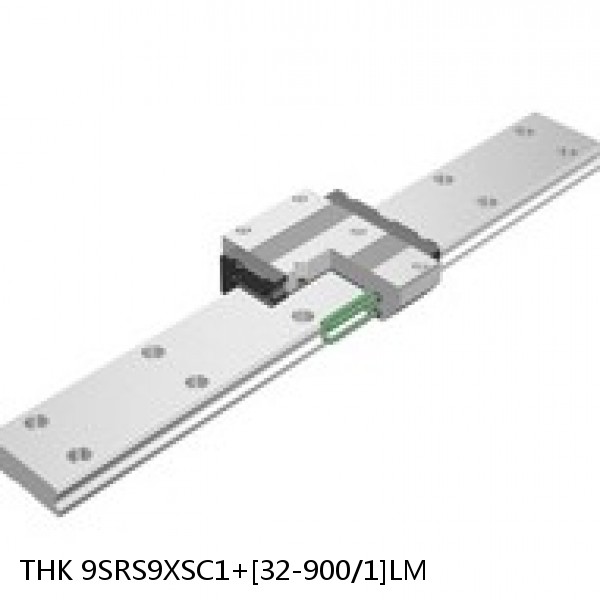9SRS9XSC1+[32-900/1]LM THK Miniature Linear Guide Caged Ball SRS Series #1 small image