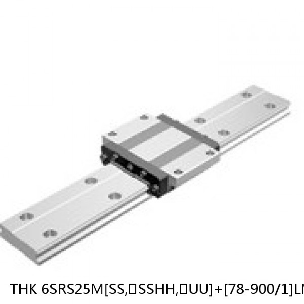 6SRS25M[SS,​SSHH,​UU]+[78-900/1]LM THK Miniature Linear Guide Caged Ball SRS Series #1 image