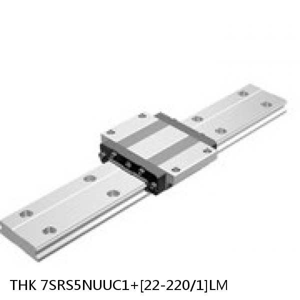 7SRS5NUUC1+[22-220/1]LM THK Miniature Linear Guide Caged Ball SRS Series #1 image