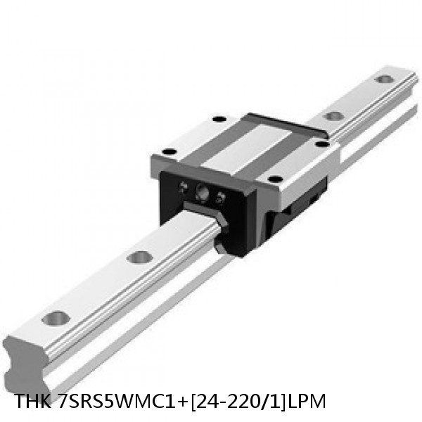 7SRS5WMC1+[24-220/1]LPM THK Miniature Linear Guide Caged Ball SRS Series #1 image