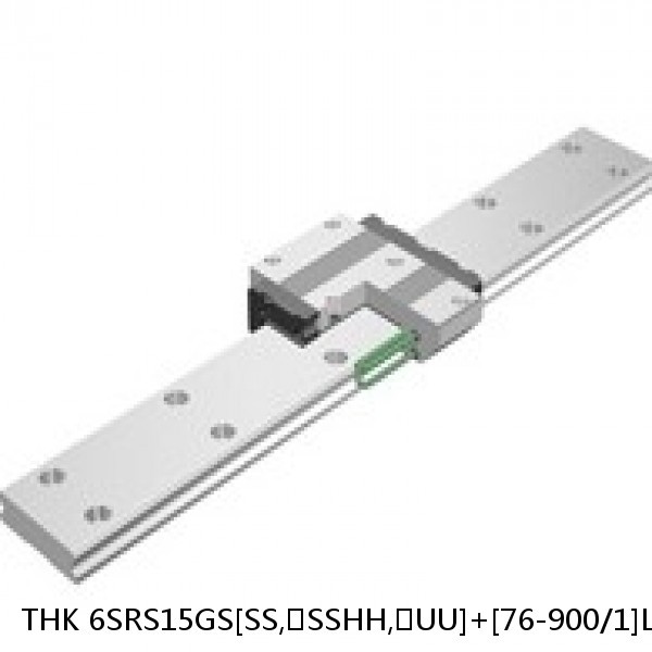 6SRS15GS[SS,​SSHH,​UU]+[76-900/1]L[H,​P]M THK Miniature Linear Guide Full Ball SRS-G Accuracy and Preload Selectable #1 image