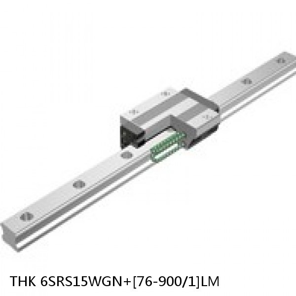 6SRS15WGN+[76-900/1]LM THK Miniature Linear Guide Full Ball SRS-G Accuracy and Preload Selectable #1 image