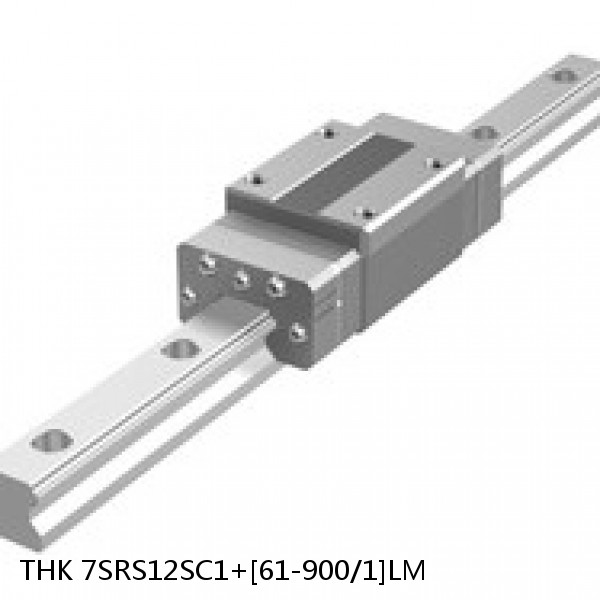 7SRS12SC1+[61-900/1]LM THK Miniature Linear Guide Caged Ball SRS Series #1 image