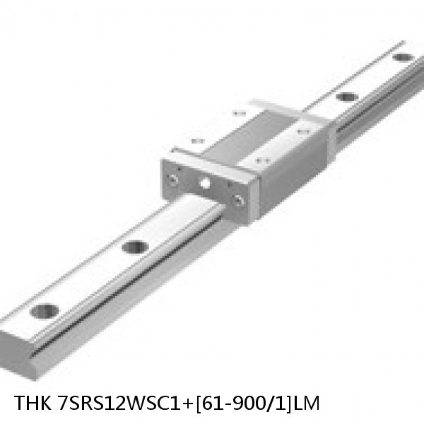 7SRS12WSC1+[61-900/1]LM THK Miniature Linear Guide Caged Ball SRS Series #1 image
